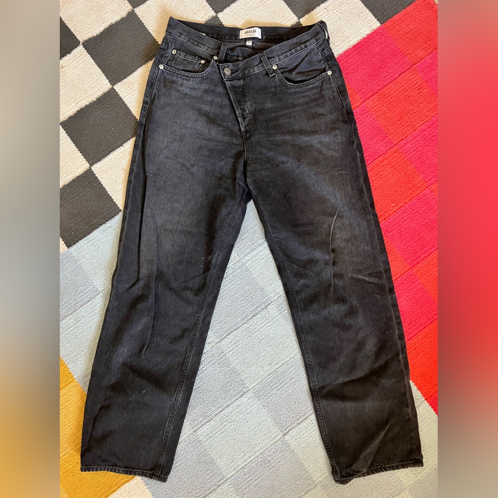 Agolde criss cross jean
